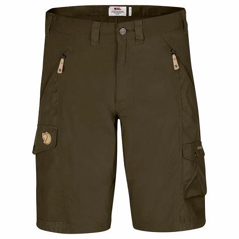 Fjallraven Men Abisko Shorts Dark Olive PH1674 Philippines